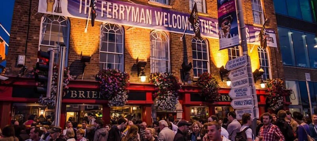 The Ferryman pub, Grand Canal Dock, Dublin